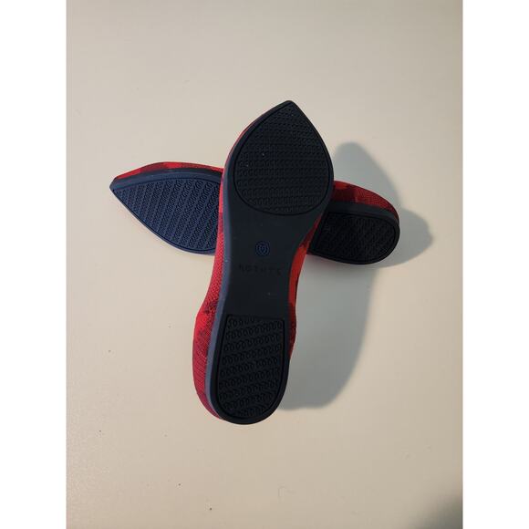 Rothy's Red Camo Points Size 8 - Picture 8 of 8